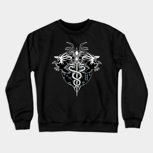 Vikings Crows Crewneck Sweatshirt by Shirtrunner1